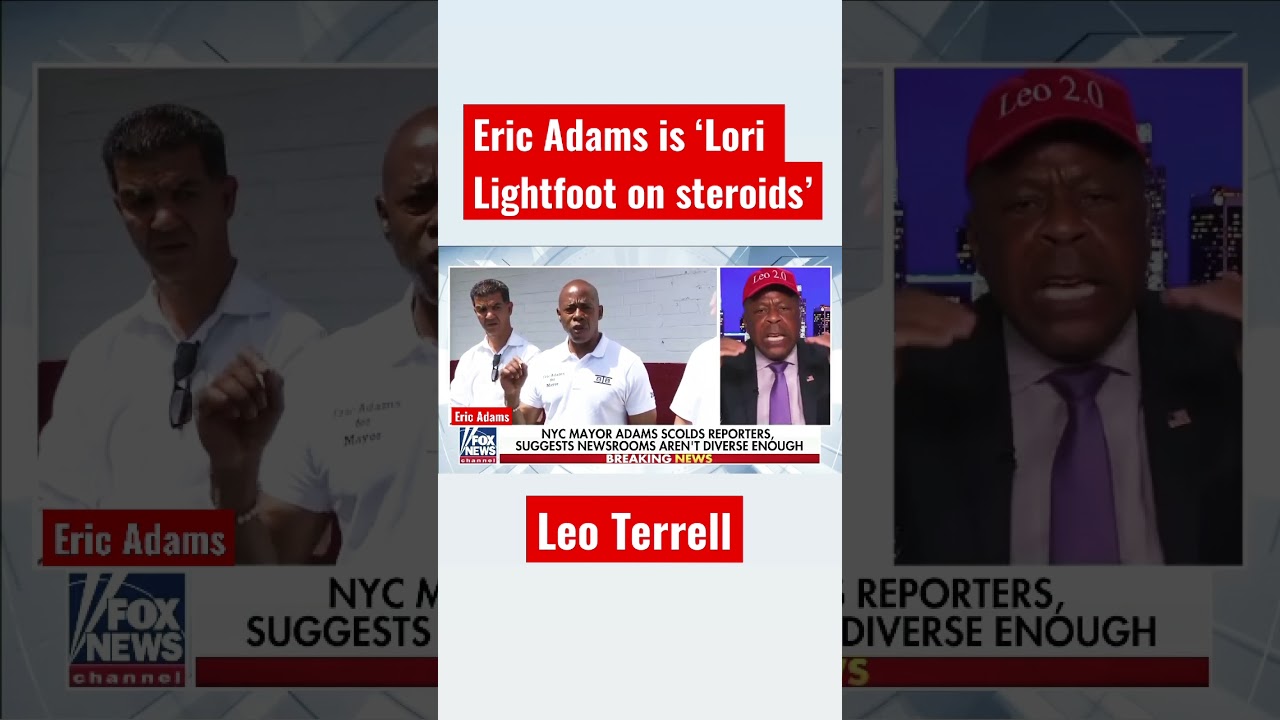 Leo Terrell destroys Eric Adams for ‘playing the race card’