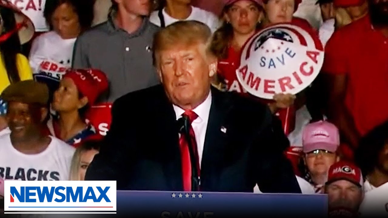 Trump speaks about Jan 6, Ashli Babbitt at “Save America” Rally in Perry, Georgia
