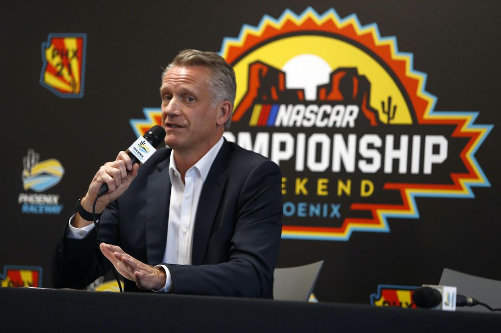 NASCAR president denounces 'Let's Go Brandon' chant that originated at NASCAR race